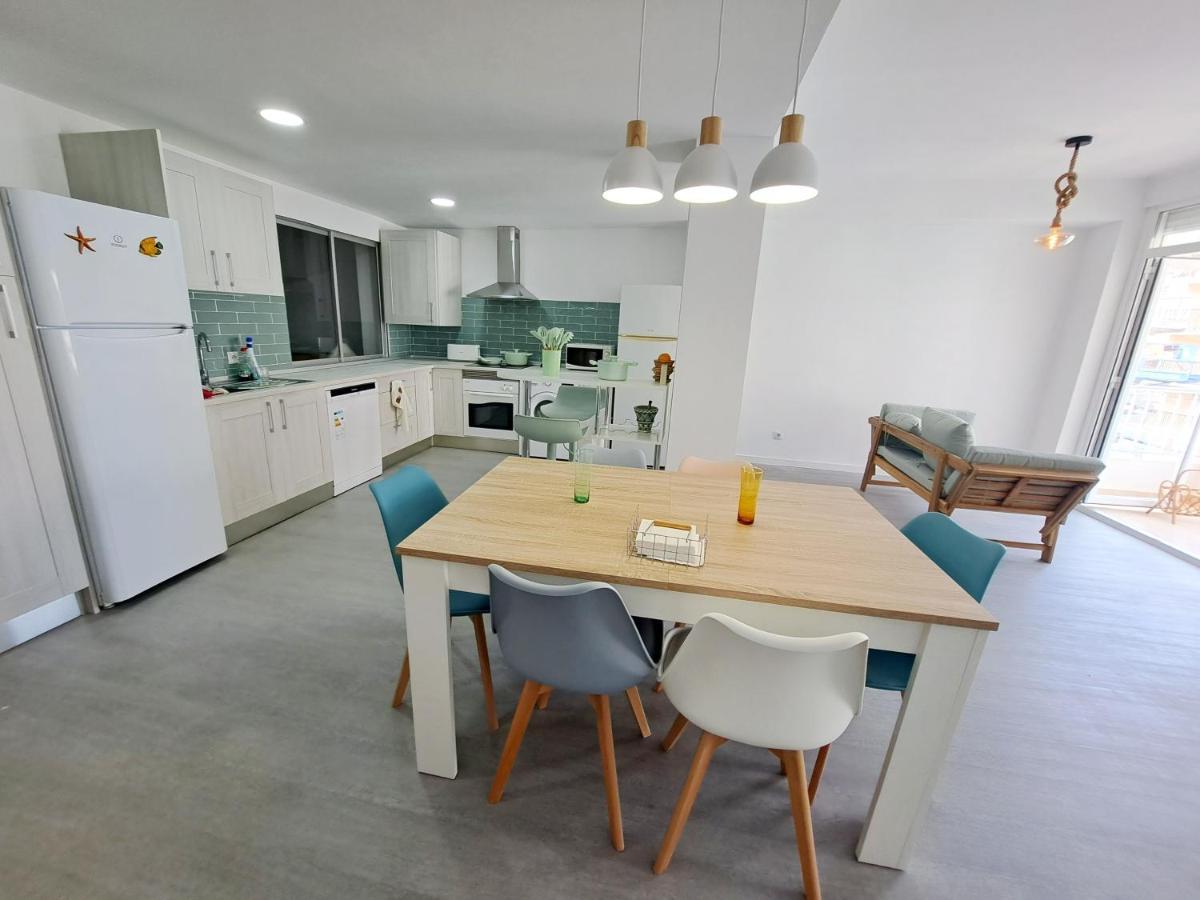 Apartamento Amplio Piso Con Terraza A 50 M De Playa Miramar Exterior foto